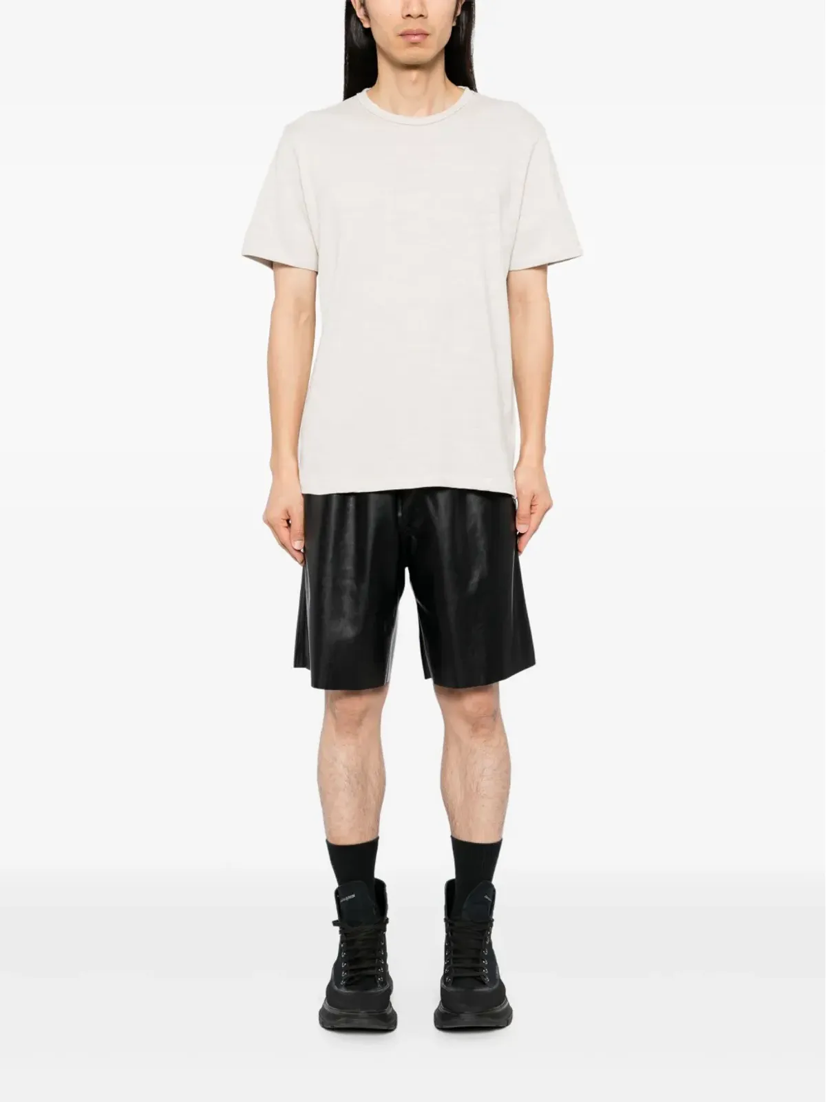 rag & bone Classic Flame T-shirt - Neutrals - 画像2