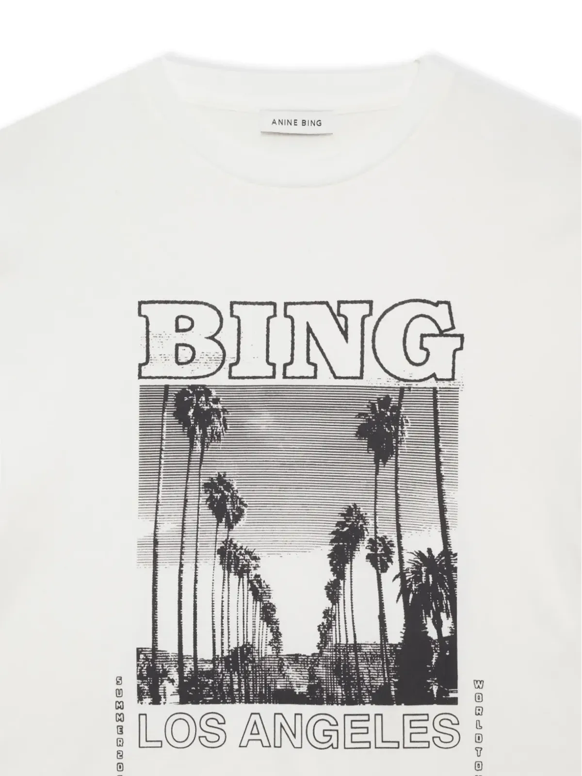 ANINE BING ルイ Tシャツ - ホワイト - 画像4