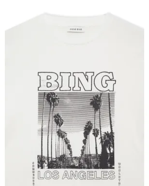 ANINE BING ルイ Tシャツ - ホワイト - サムネイル4