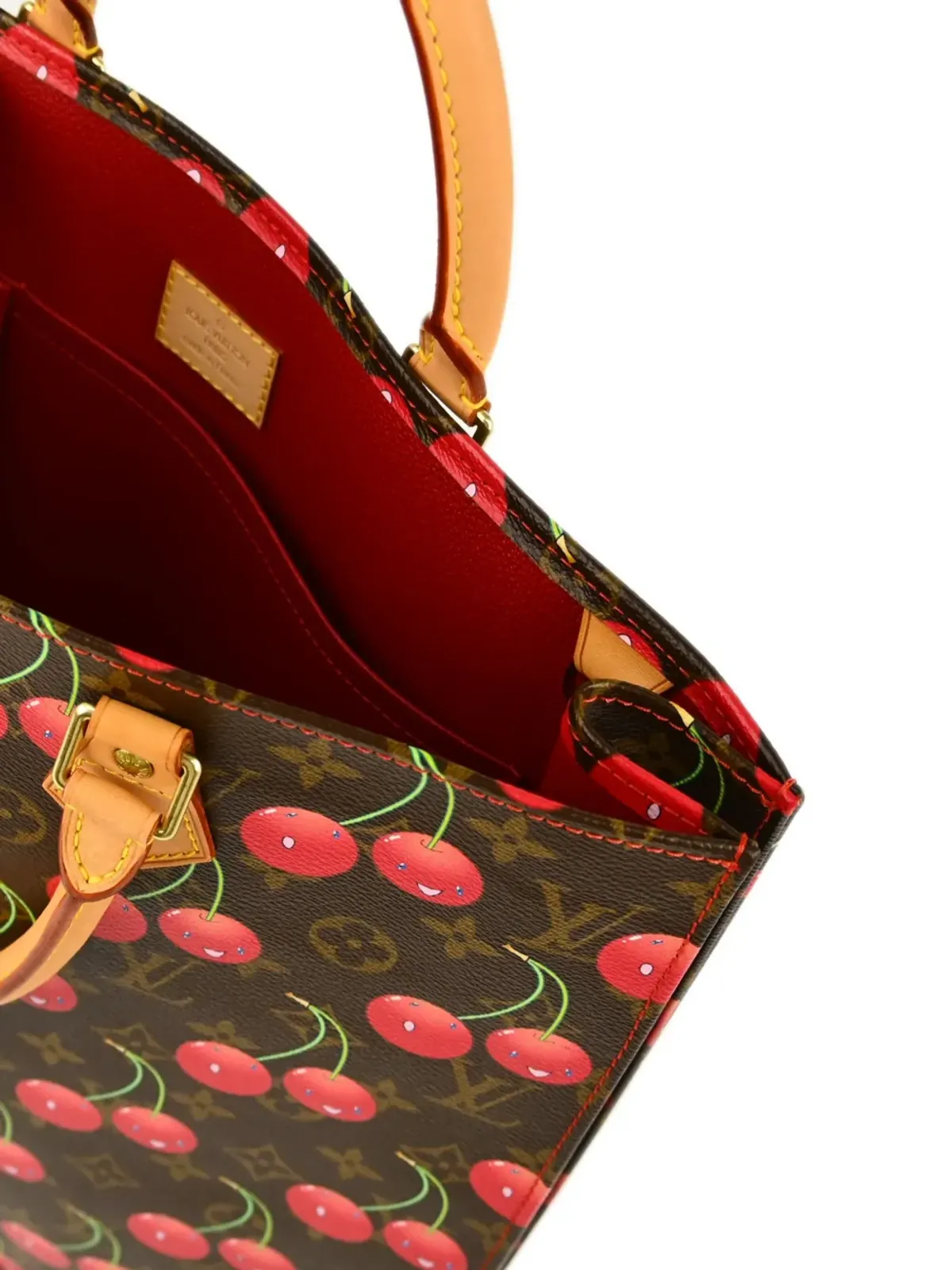 Louis Vuitton ビンテージ 2005 モノグラム チェリートートバッグ - ブラウン - 画像4