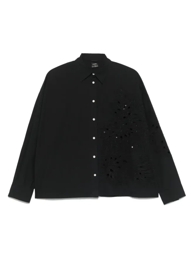 PINKO PINKO ビーズ装飾シャツ ブラックの商品画像