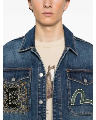 EVISU 刺繍デニムジャケット - サムネイル5
