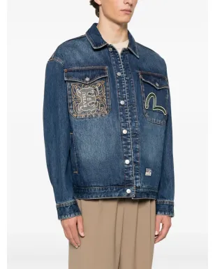 EVISU 刺繍デニムジャケット - サムネイル3