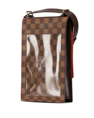 Louis Vuitton ビンテージ 1999 ダミエ・エベン Portobello クロスボディバッグ - ブラウン - サムネイル3