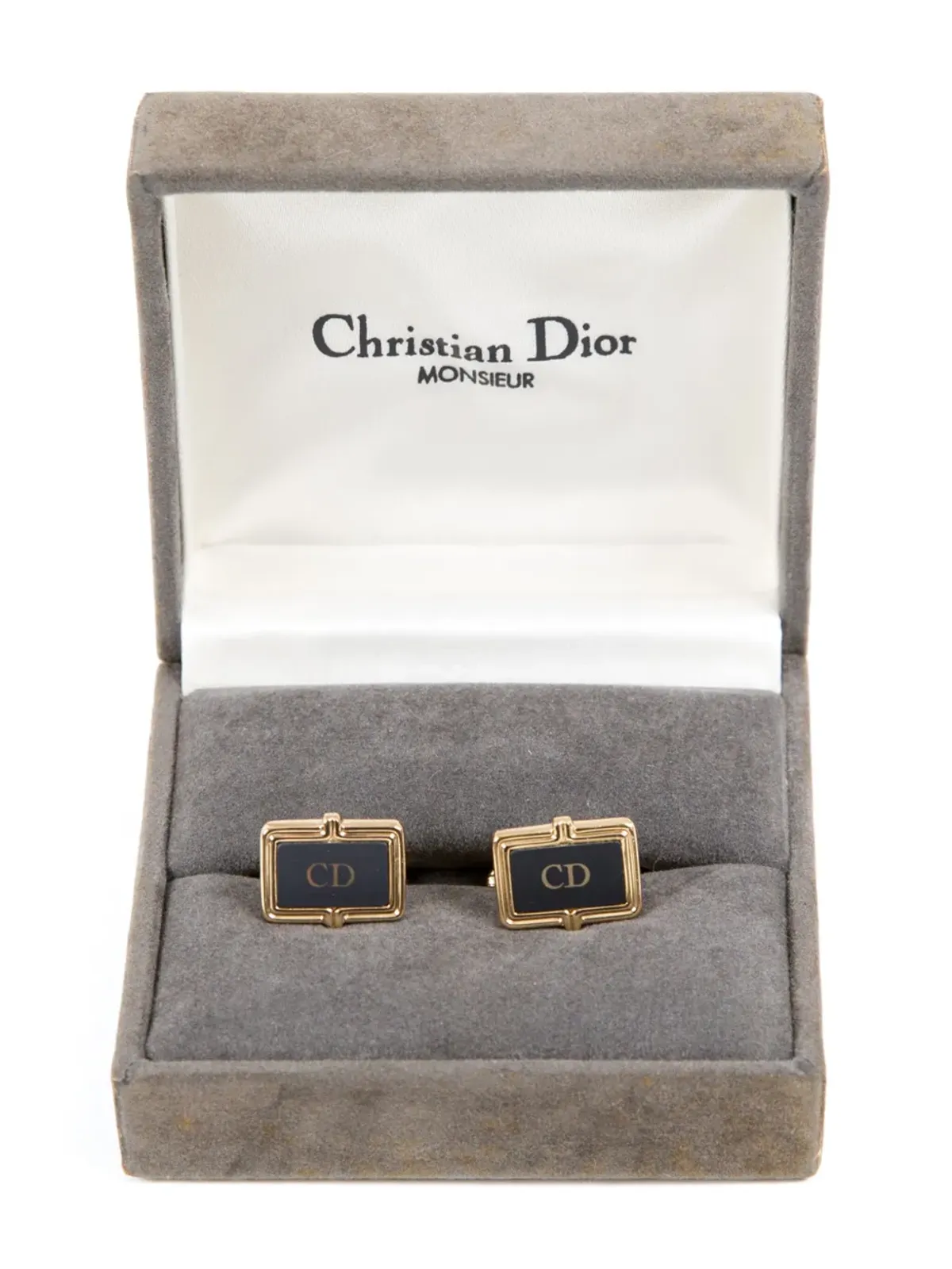 Christian Dior ビンテージ 1990年代 CDロゴ カフリンクス - ゴールド - 画像5