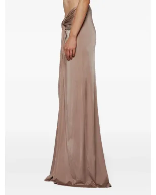 The New Arrivals Ilkyaz Ozel ツイストディテール マキシスカート - サムネイル3