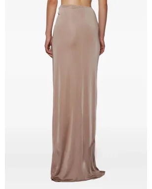 The New Arrivals Ilkyaz Ozel ツイストディテール マキシスカート - サムネイル4