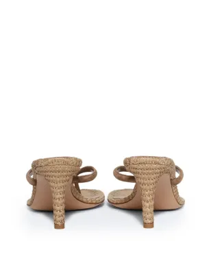 Gianvito Rossi 80mm スエード ヒール サンダル ブラウン - サムネイル3