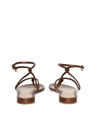 Gianvito Rossi マンバ・ストラップサンダル ブラウン - サムネイル2