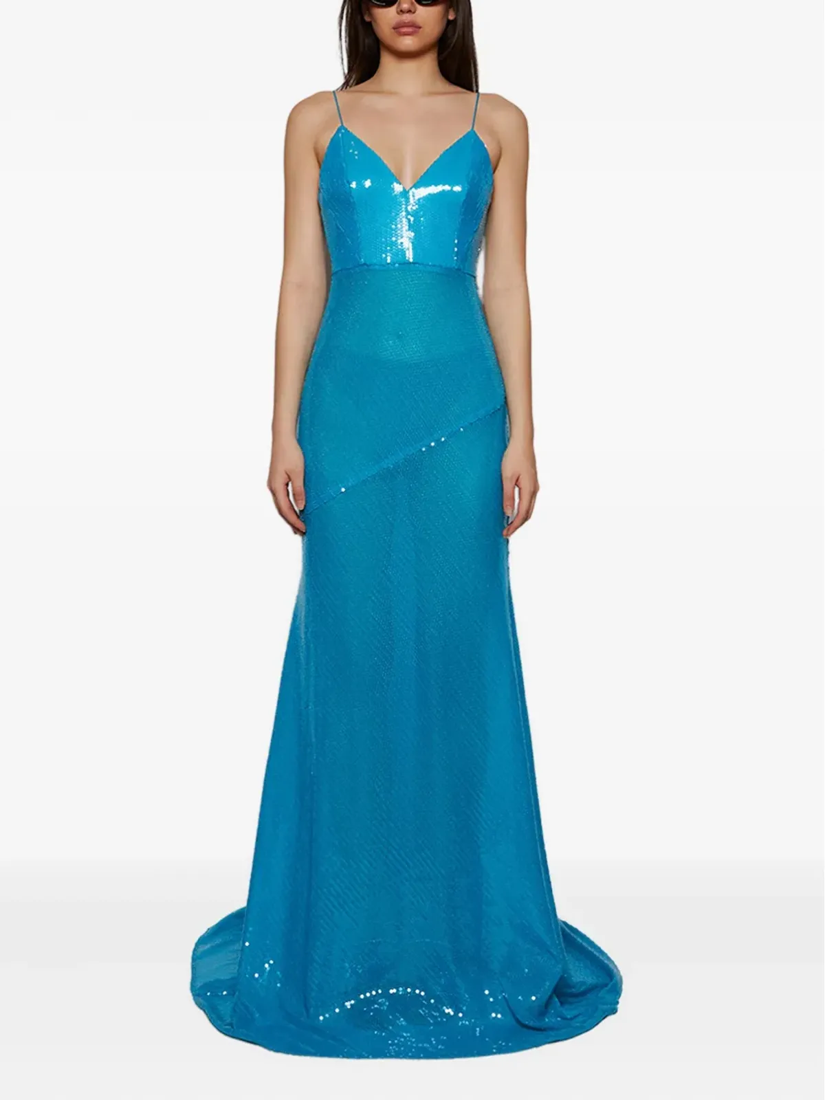 Alex Perry スパンコール付きガウン - 画像2