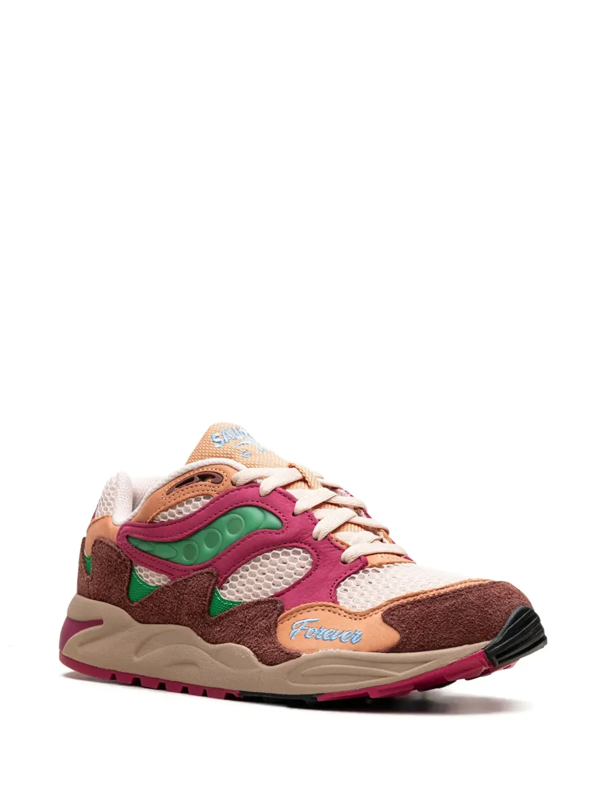 Saucony × Jae Tips Grid Shadow 2 What's the Occasion? Wear To The Party スニーカー - Brown - 画像2