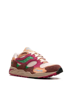 Saucony × Jae Tips Grid Shadow 2 What's the Occasion? Wear To The Party スニーカー - Brown - サムネイル2