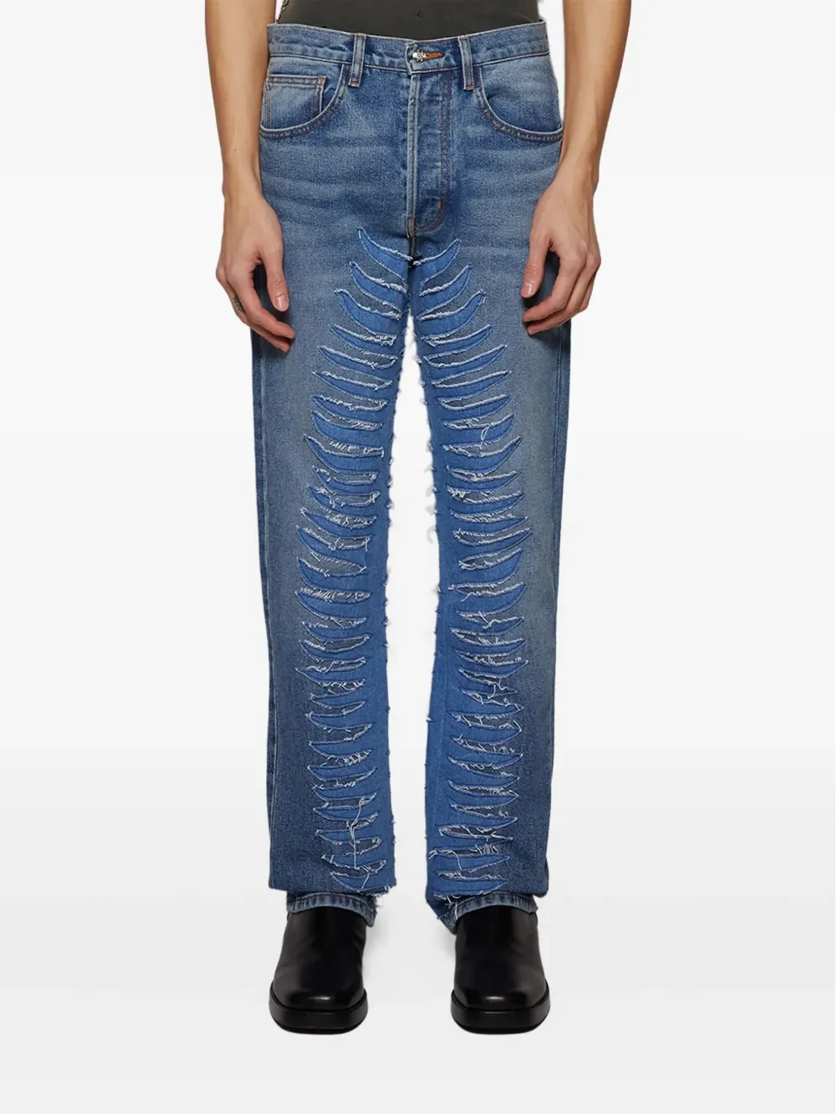 EARTHLING VIP Sun Ray jeans - Blue - 画像3