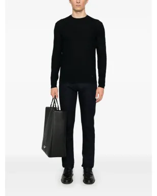 Emporio Armani ケーブルニットセーター - サムネイル2