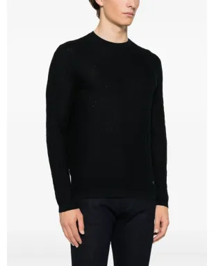 Emporio Armani ケーブルニットセーター - サムネイル3