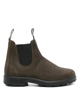Blundstone スエード製チェルシーブーツ グリーン - サムネイル1