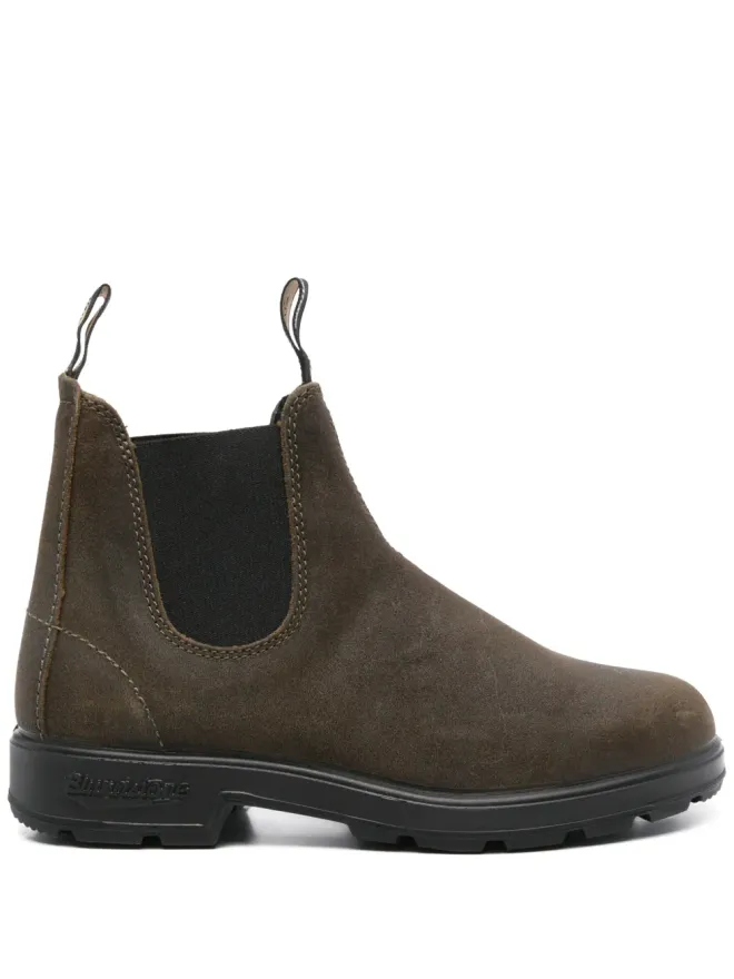 Blundstone Blundstone スエード製チェルシーブーツ グリーンの商品画像