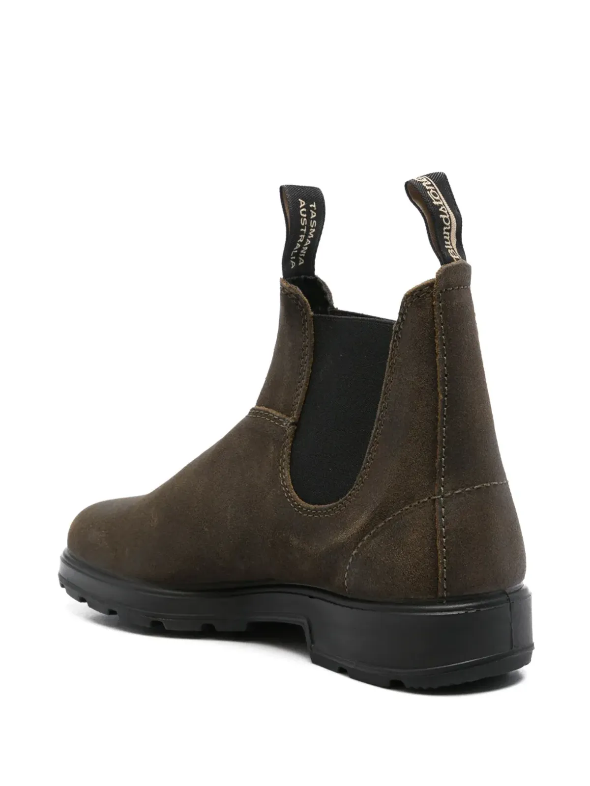 Blundstone スエード製チェルシーブーツ グリーン - 画像3