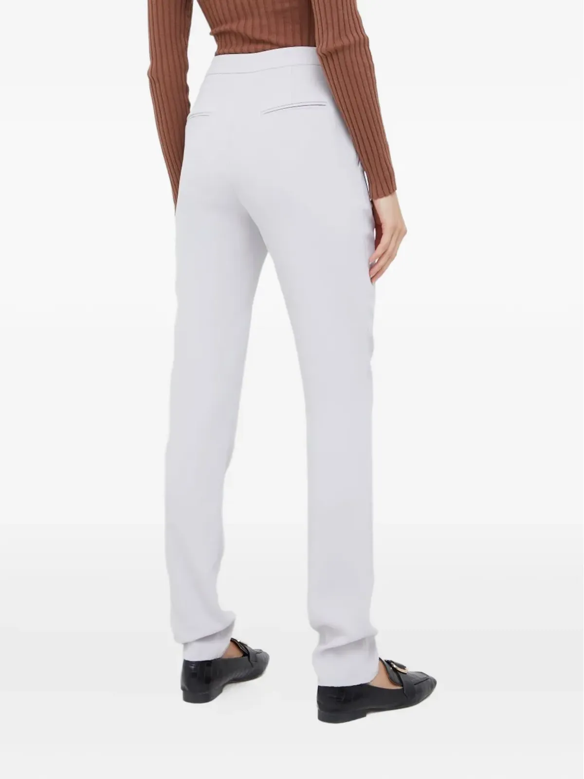 Emporio Armani ハイウエストパンツ - グレー - 画像2