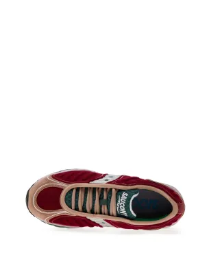 Saucony × Jae Tips Matrix burgundy/tan/multicolour スニーカー - サムネイル3