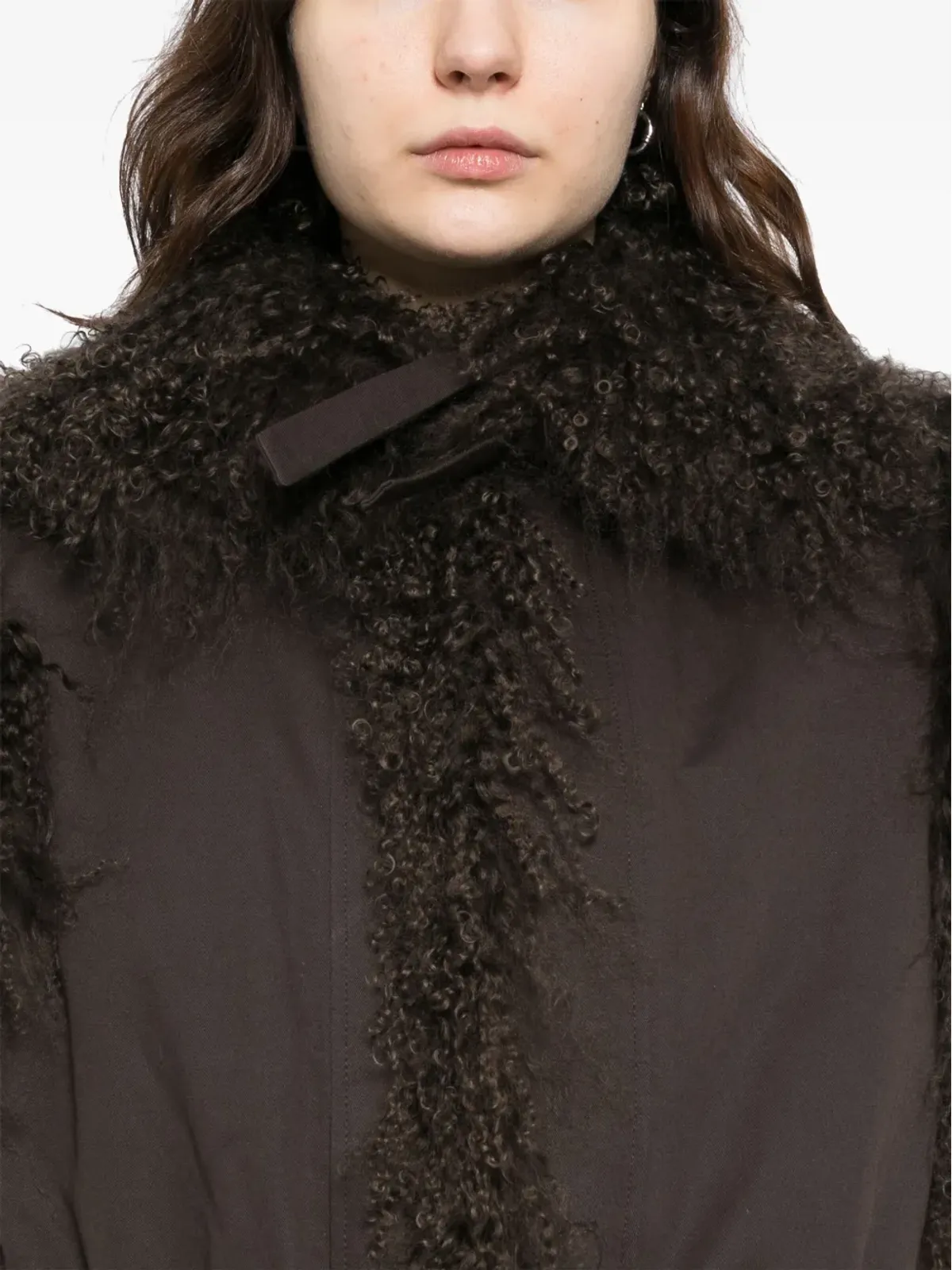 LEMAIRE シングルブレストコート ブラウン - 画像5