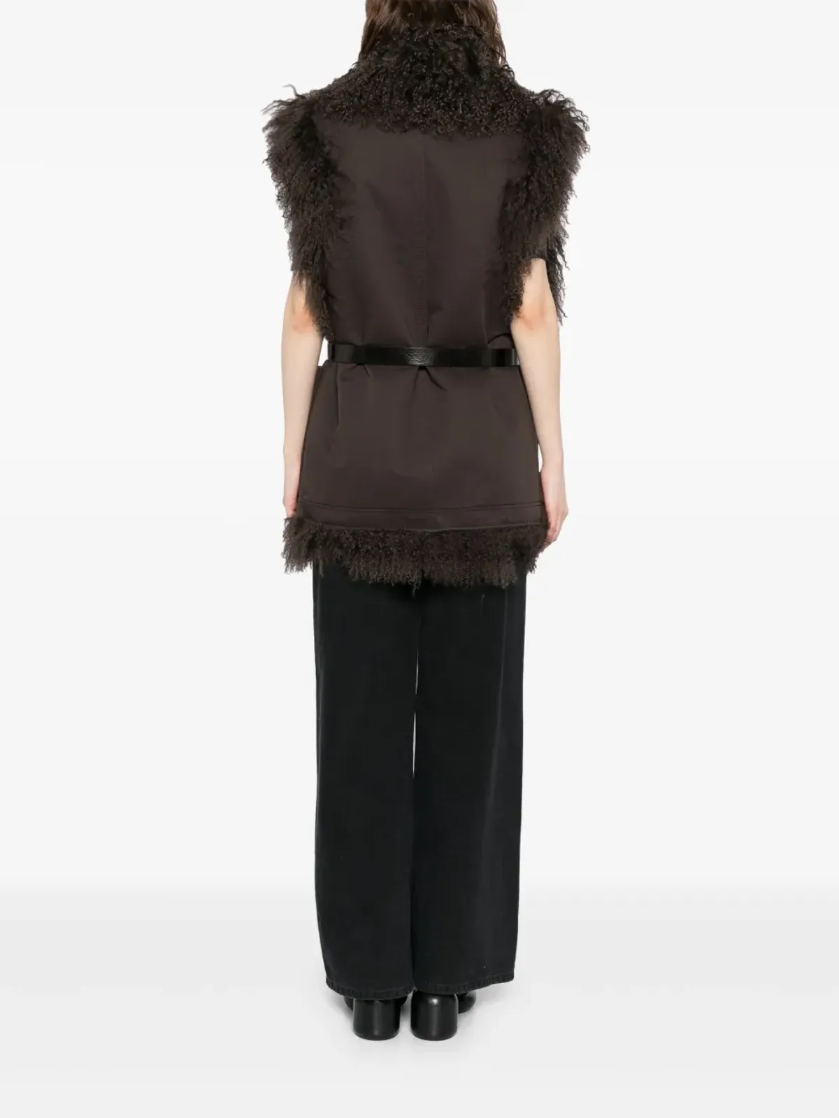 LEMAIRE シングルブレストコート ブラウン - 画像4