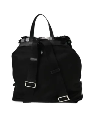 Prada Pre-Owned 2010年代のスパンコール付きバックパック ブラック - サムネイル2