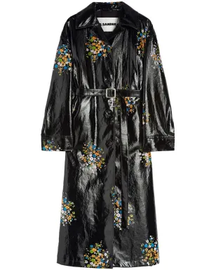 Jil Sander プリント トレンチコート - サムネイル1