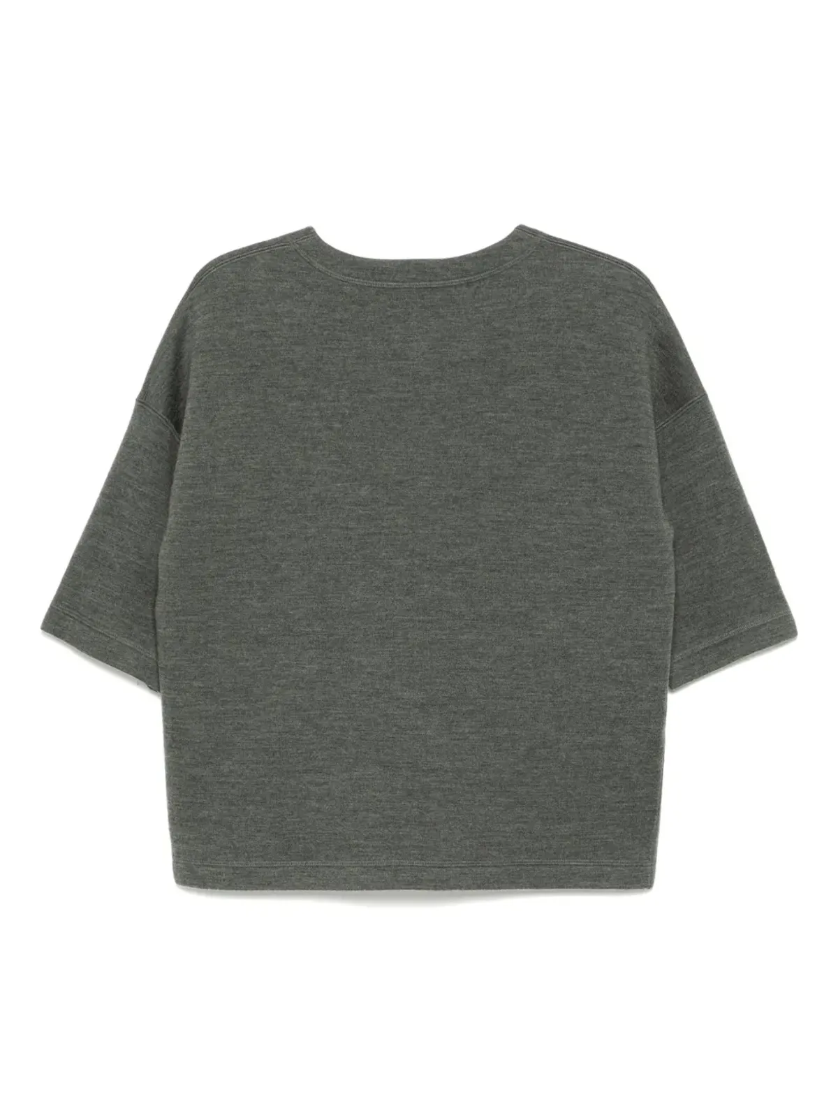 ビンテージ Christian Dior Tシャツ クリスタル装飾 グレー - 画像2