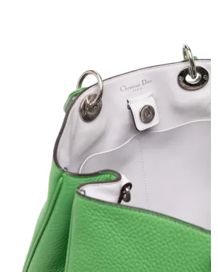 Christian Dior ビンテージ レディ トートバッグ - グリーン - サムネイル4
