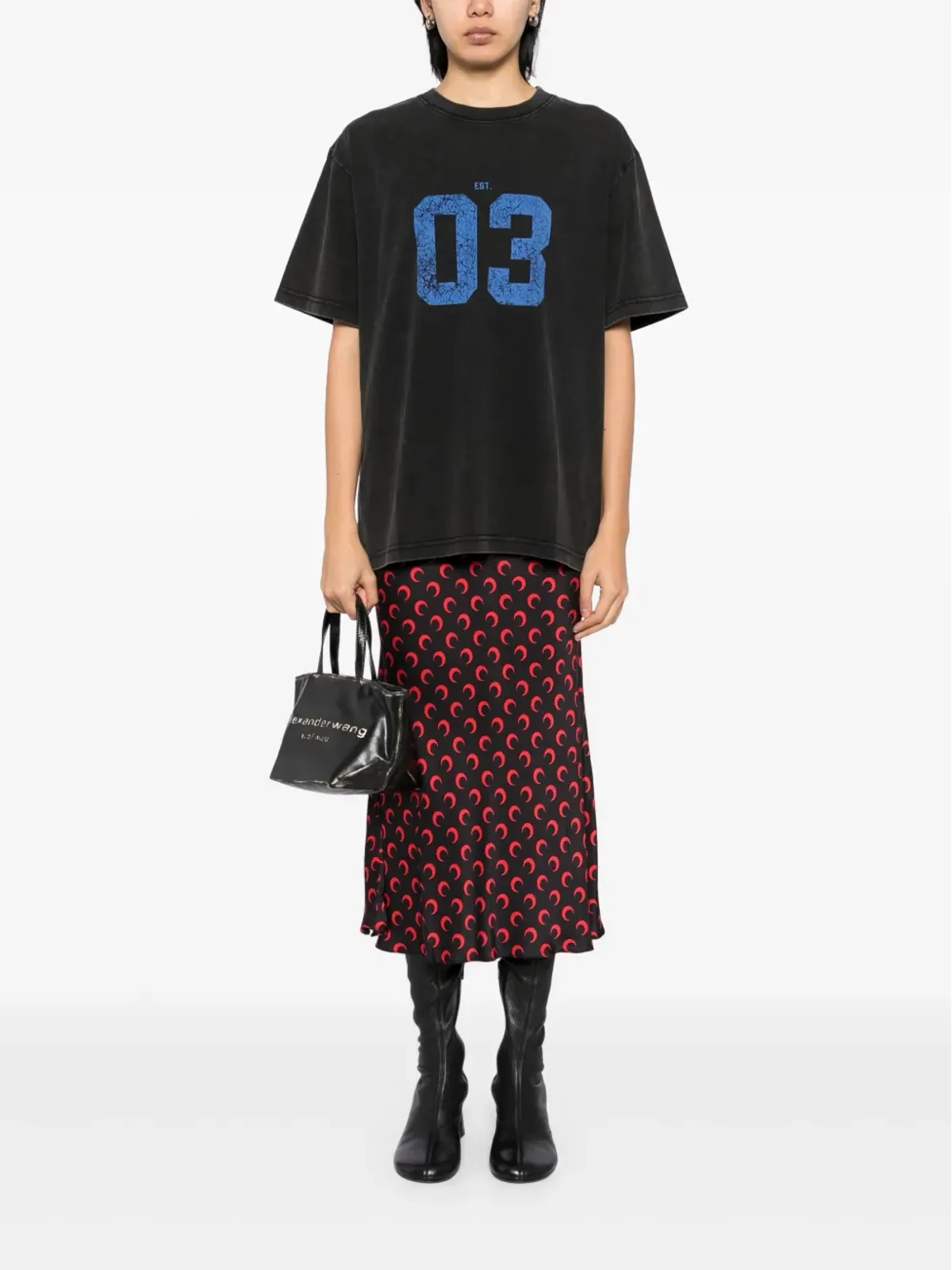 Ground Zero グラフィックプリントTシャツ - 画像3