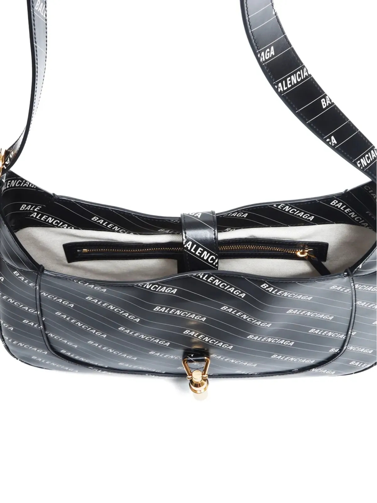 Gucci ビンテージ x Balenciaga 2000 ジャッキー 1961 ショルダーバッグ - ブラック - 画像5