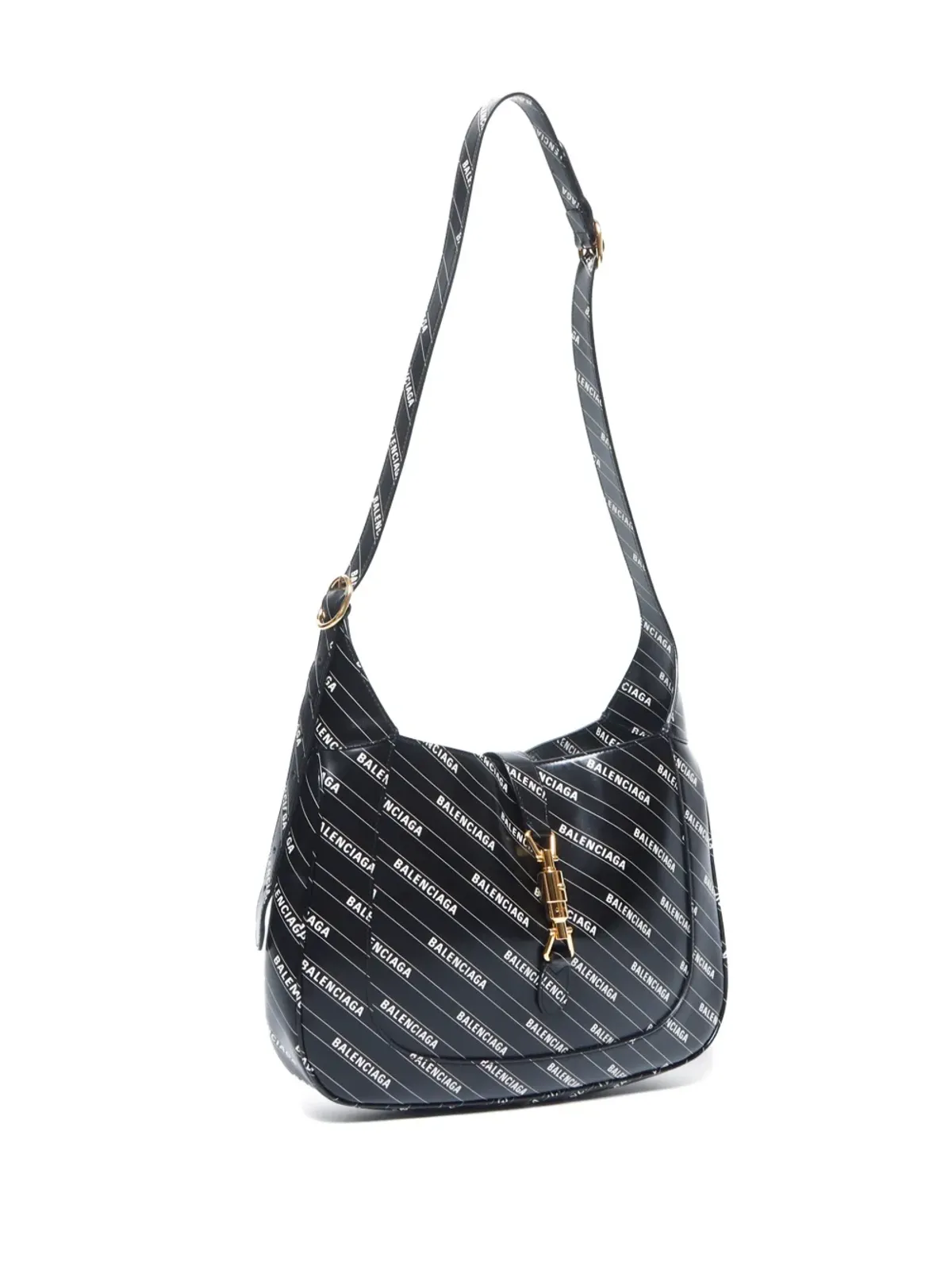 Gucci ビンテージ x Balenciaga 2000 ジャッキー 1961 ショルダーバッグ - ブラック - 画像3
