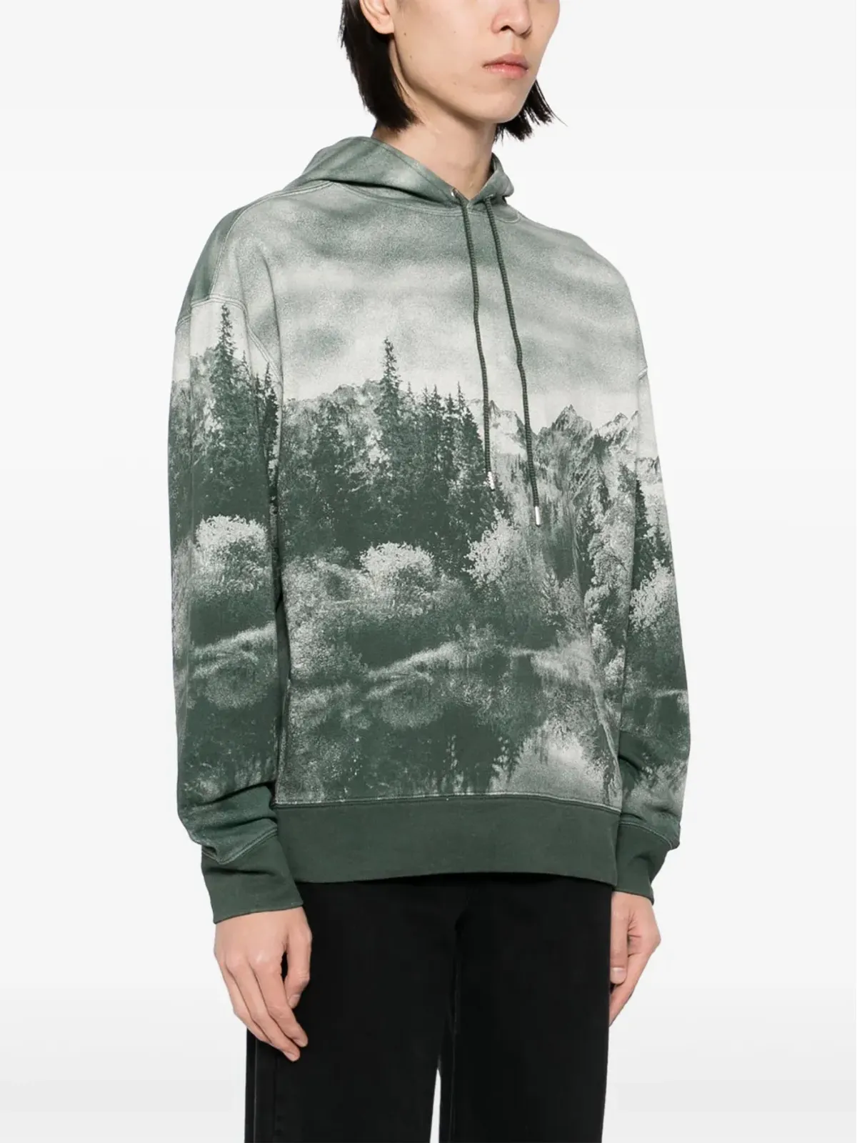 Maison Kitsuné ランドスケープ フーディ - 画像3