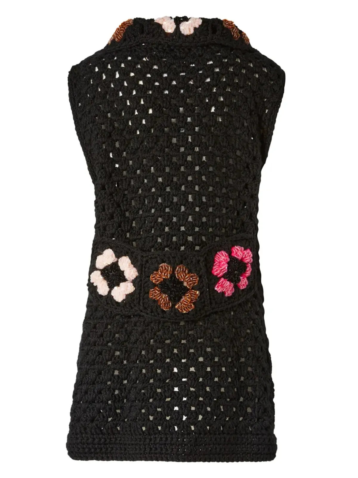 Matimì Molly crochet-knit vest - 画像2