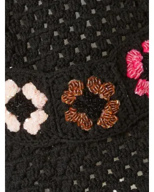 Matimì Molly crochet-knit vest - サムネイル3
