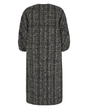 Max Mara 刺繍入りコート ブラック - サムネイル2