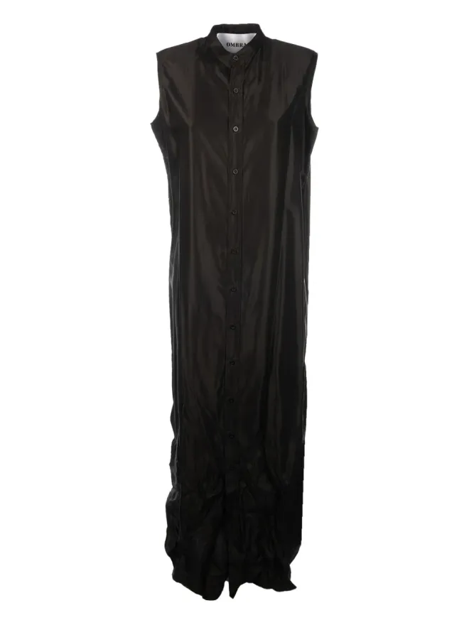 OMBRA MILANO OMBRA MILANO ノースリーブ ボタン留め シャツドレスの商品画像