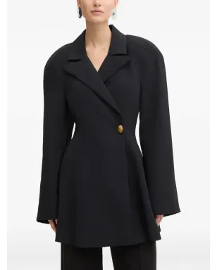 Stine Goya オーバーサイズショルダー ボタンコート - サムネイル1