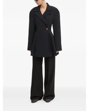 Stine Goya オーバーサイズショルダー ボタンコート - サムネイル2