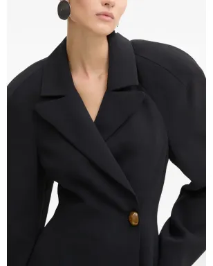 Stine Goya オーバーサイズショルダー ボタンコート - サムネイル4