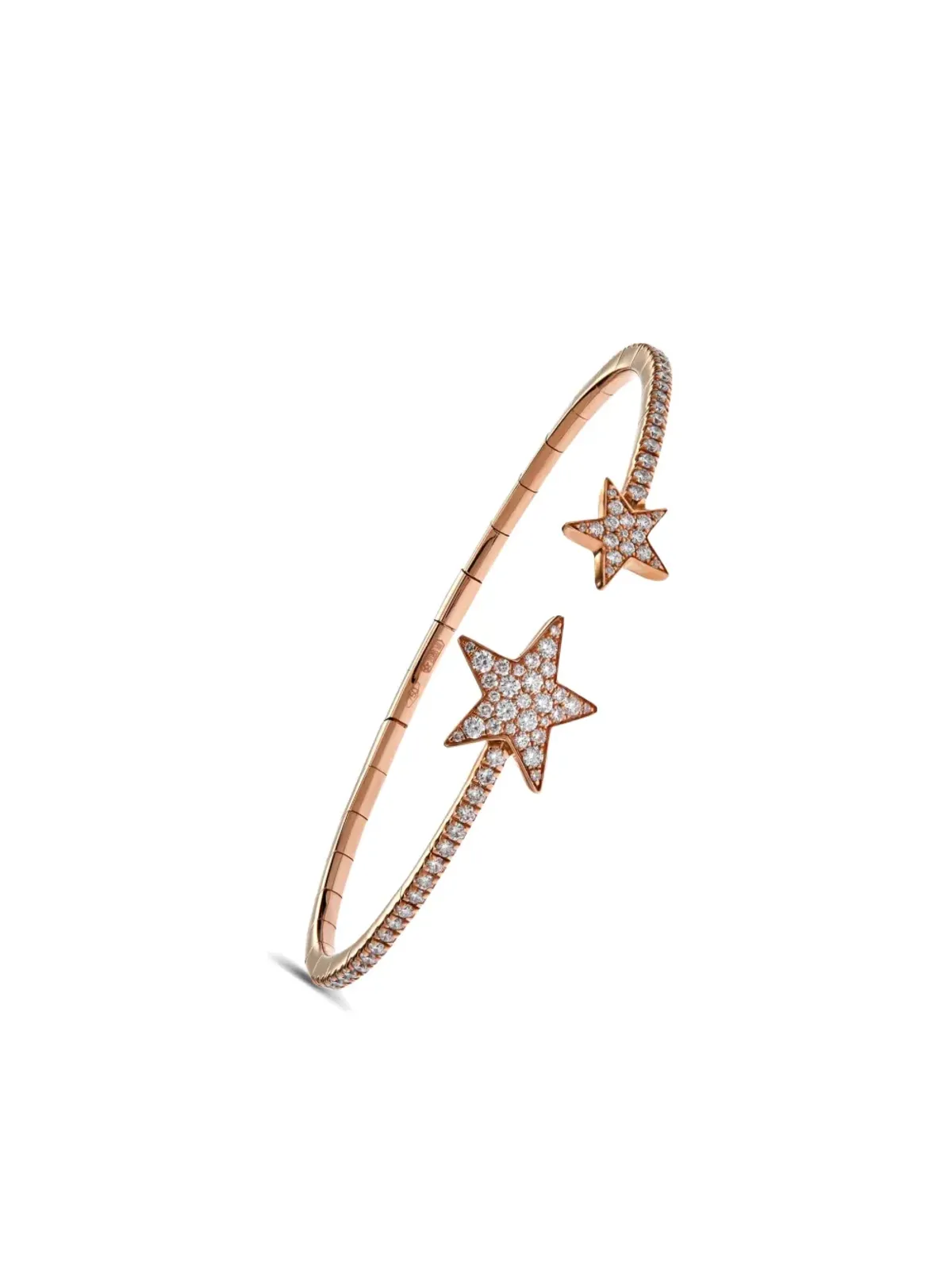 Jewels Aficionado 18kt ローズゴールド スターダイヤモンド ブレスレット - ピンク - 画像2