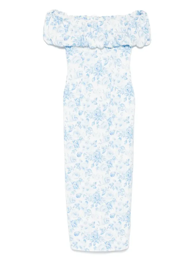 Rowen Rose Rowen Rose ローズプリント マキシドレスの商品画像