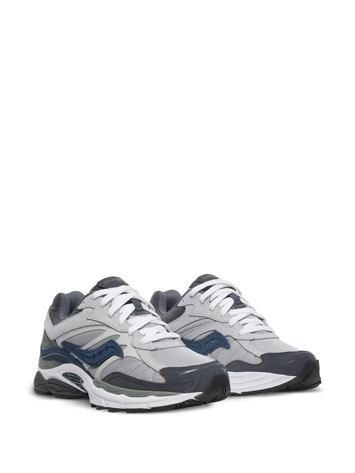 Saucony プログリッド オムニ 9 プレミアム グレー/アガベ スニーカー - 画像2