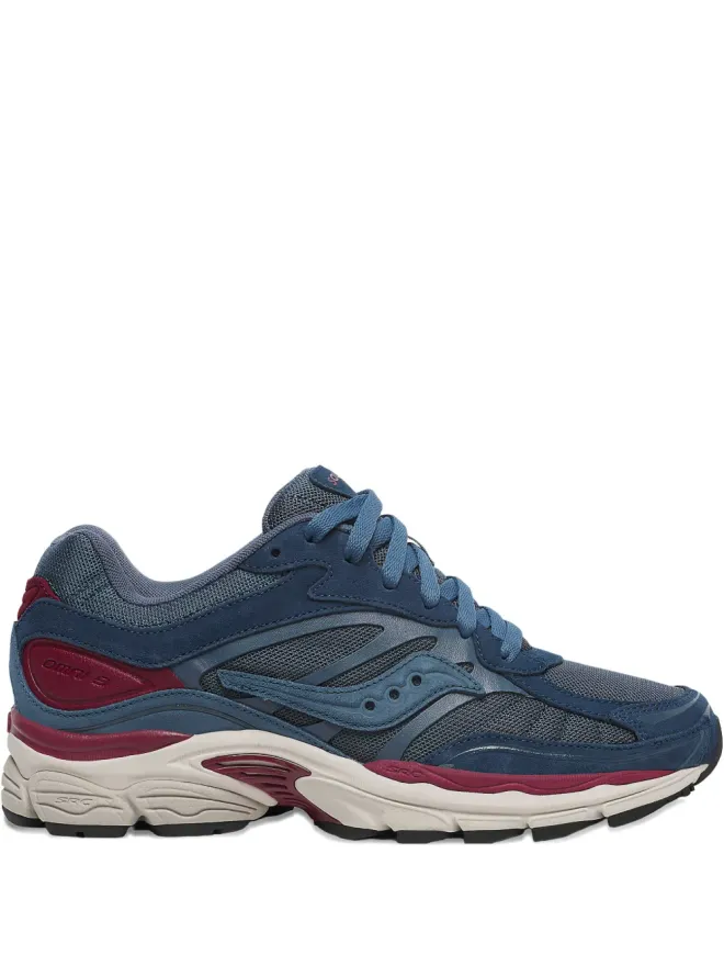Saucony Saucony ProGrid Omni 9 Premium ネイビー/バーガンディ スニーカーの商品画像