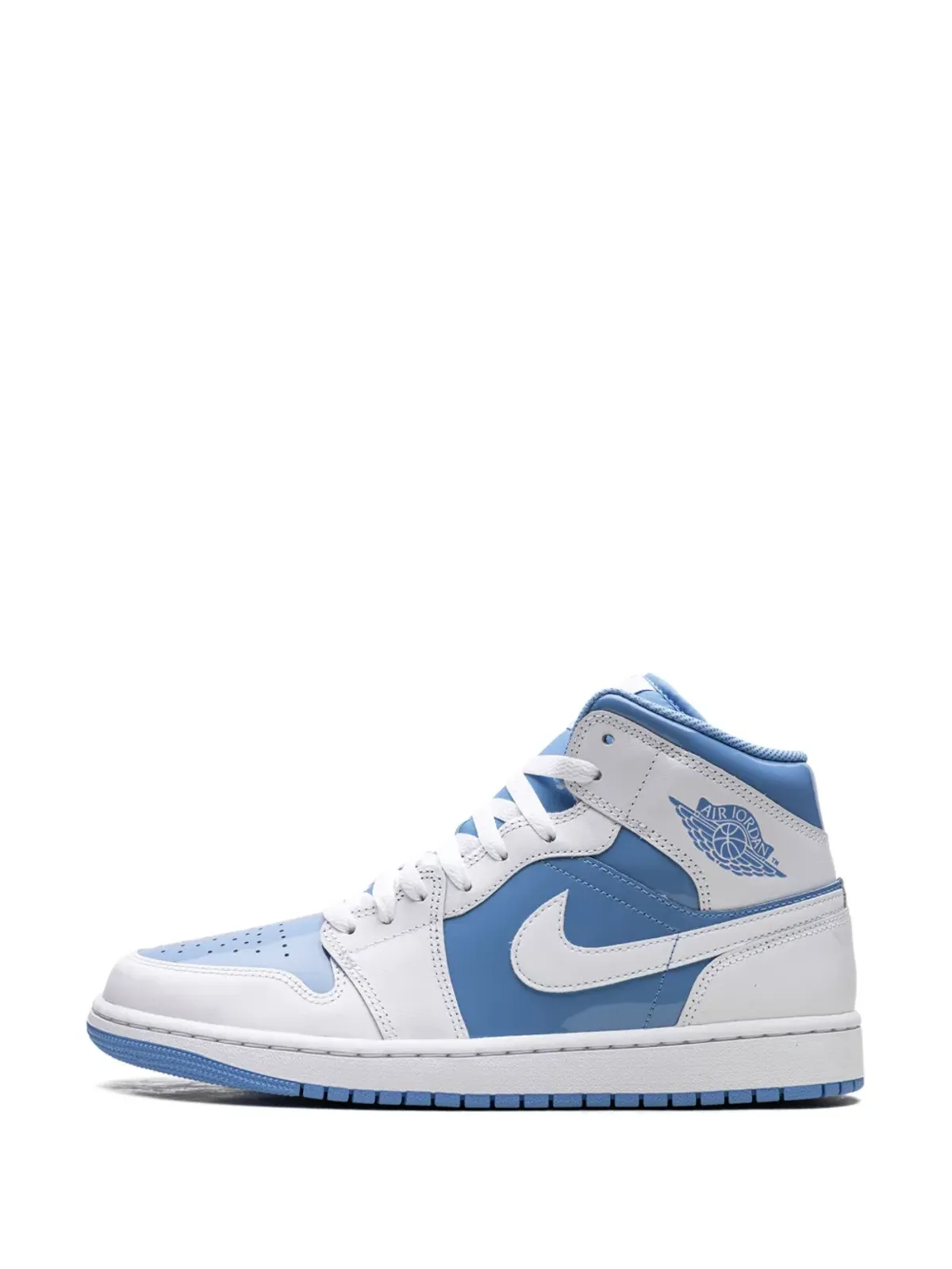Jordan 1 Mid レジェンドブルー/ホワイト スニーカー - 画像5