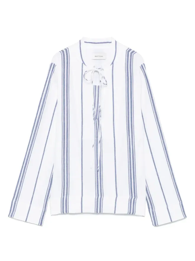 Matteau Matteau フィッシャーマン ポポーバーブラウスの商品画像