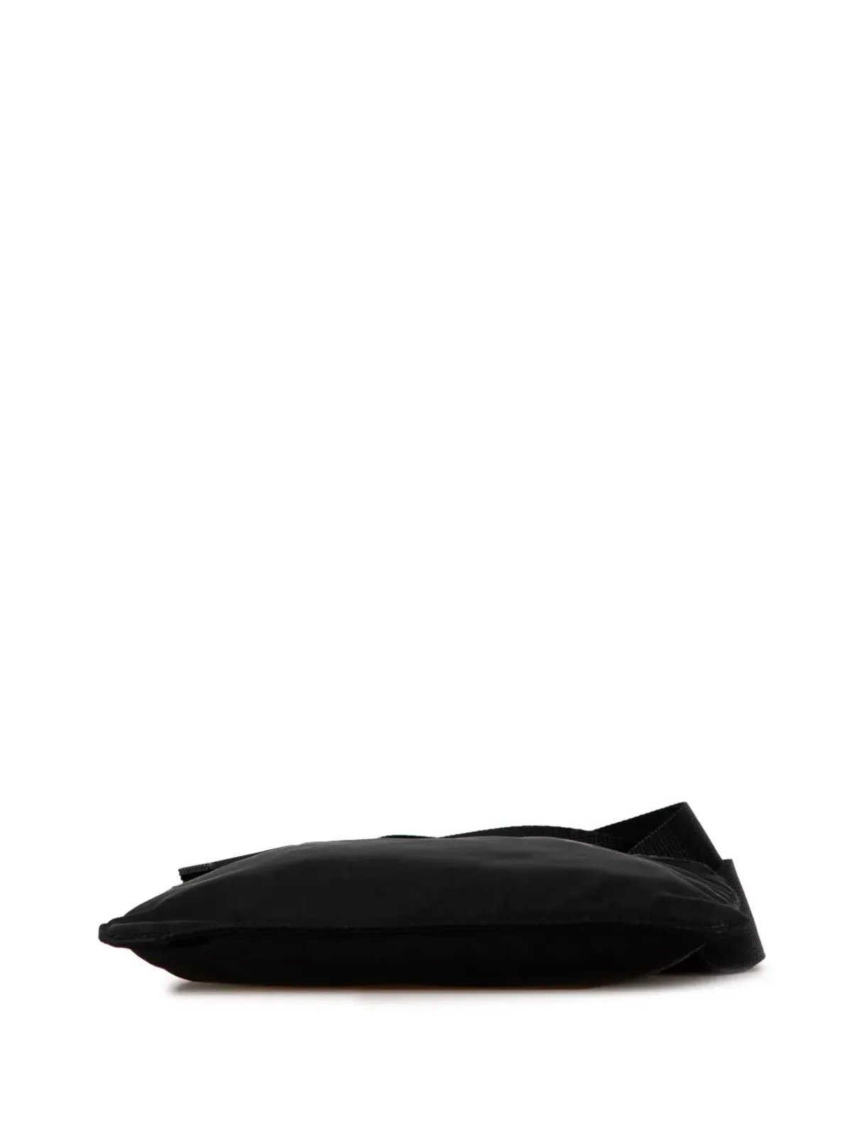Prada ビンテージ 2000-2013 Tessuto ジップトップ クロスボディバッグ - ブラック - 画像3