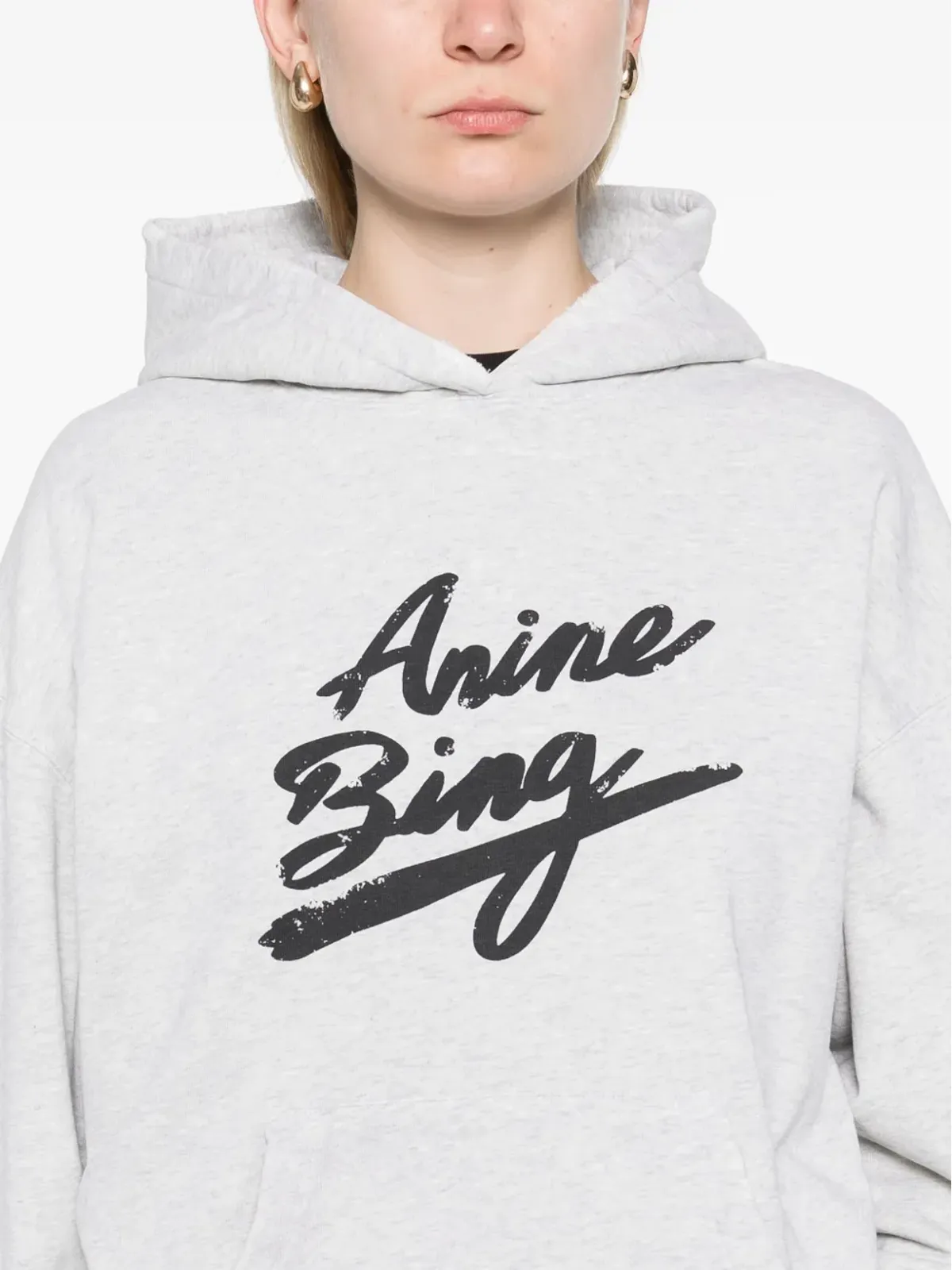ANINE BING ハーヴィー スウェットシャツ グレー - 画像5