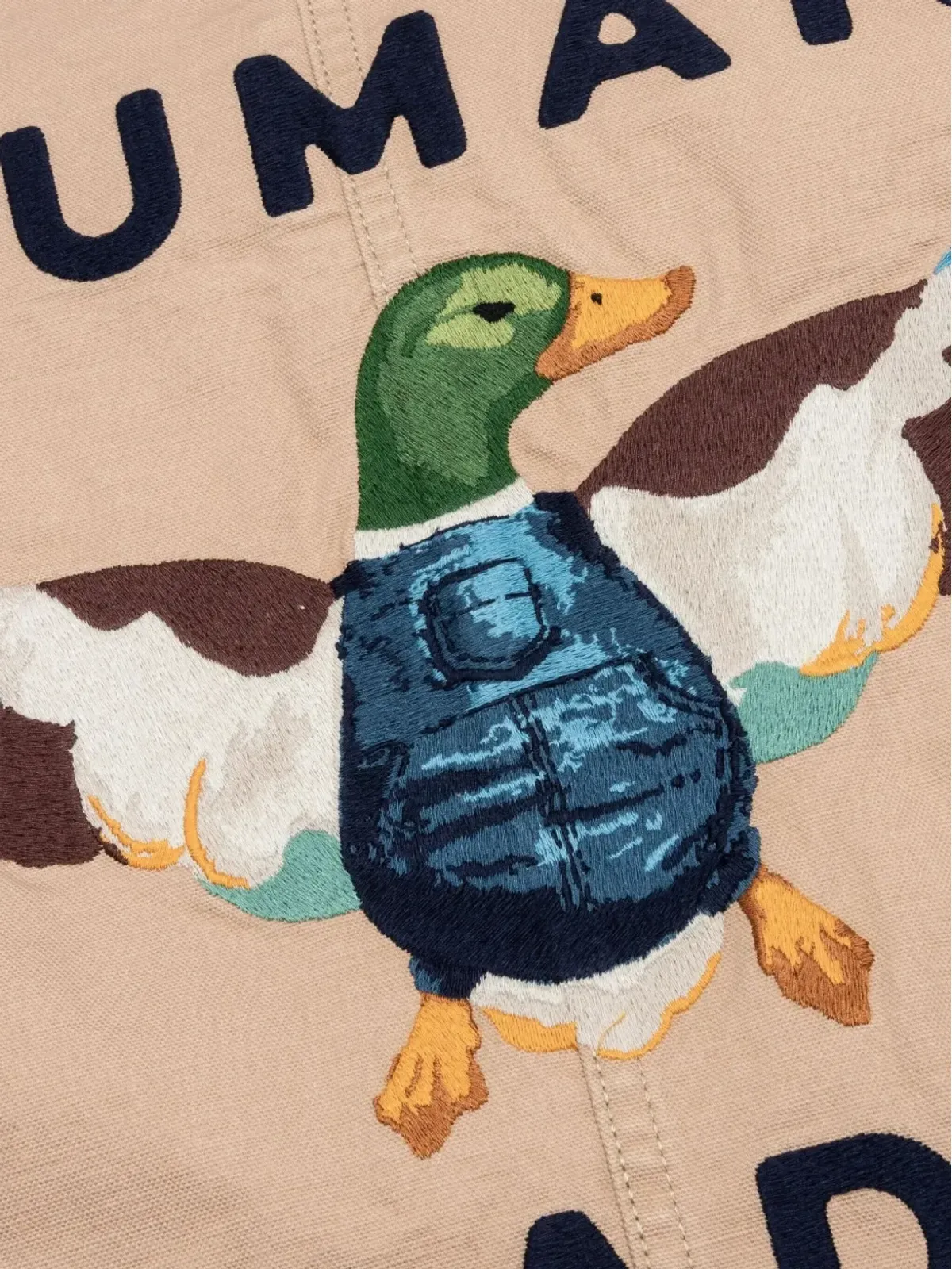 Human Made 刺繍ロゴ入りシャツジャケット - 画像3